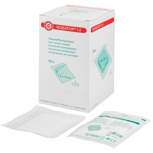 Vlieskompressen Nobamed Nobatop 12, 6-lagig, steril