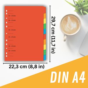 Produktbild für Register perfect-line A4, blanko