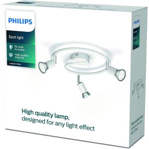 Produktbild für Deckenstrahler Philips Limbali, GU10-Fassung