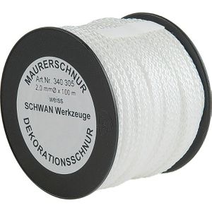 Maurerschnur Schwan 340210, weiß