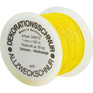 Maurerschnur Schwan 340013, gelb