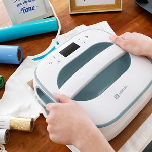 Produktbild für Transferpresse LOKLiK Easy Heat Press, blau