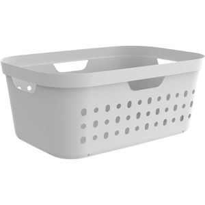 Wäschekorb Rotho Jona, weiß, mit 4 Griffen