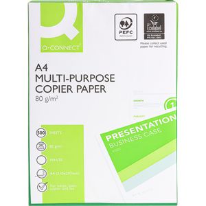 Produktbild für Kopierpapier Q-Connect KF01087, A4