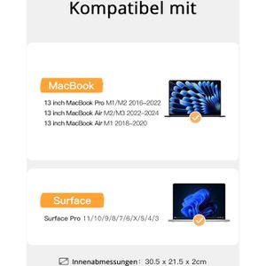 Produktbild für Laptophülle Inateck LB01006-13S, bis 13 Zoll