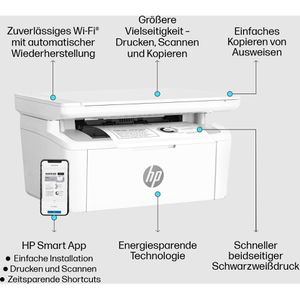 Produktbild für Multifunktionsgerät HP LaserJet MFP M140w