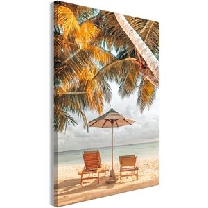 Produktbild für Wandbild Artgeist Palmen &amp; Strand