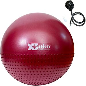 Produktbild für Gymnastikball Powershot Oko, mit Pumpe &amp; Noppen