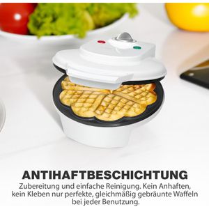 Produktbild für Waffeleisen Clatronic WA3491 Waffelautomat, 1200 W