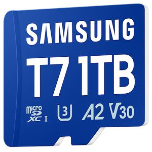 Produktbild für Micro-SD-Karte Samsung T7 MB-MB1T0T/WW, 1TB