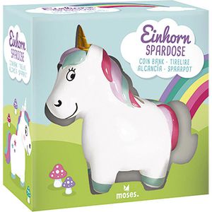 Produktbild für Spardose Moses 38048 Einhorn