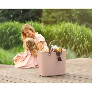 Produktbild für Einkaufskorb Rotho Albula Multibag Style, meadow rose