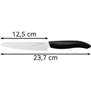 Produktbild für Gemüsemesser Kyocera Gen FK-125N WH-BK