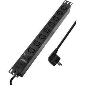 Produktbild für Steckdosenleiste LogiLink PDU8A01, PDU, 2m Kabel