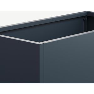 Produktbild für Pflanzkasten Herstera Cube M anthrazit