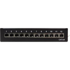 Produktbild für Patchpanel LogiLink NP0019B, Cat 6A