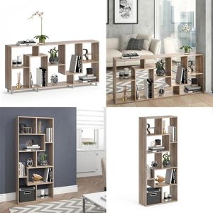 Produktbild für Bücherregal Vicco Noa, sonoma eiche