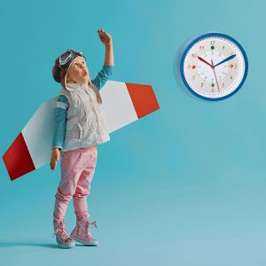 Produktbild für Wanduhr TFA 60.3058.06.90 Tick &amp; Tack, Kunststoff, Quarzuhr