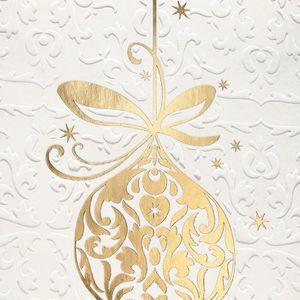 Produktbild für Weihnachtskarte Sigel DS049, Golden Fantasy