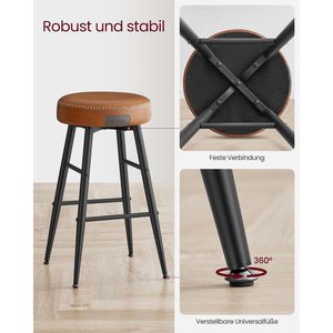 Produktbild für Barhocker Vasagle EKHO, LBC080K01