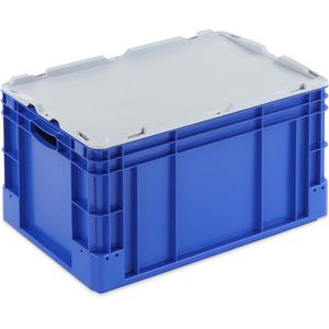 Produktbild für Eurobox Alpha-Paletten Silverline, blau, 60 Liter