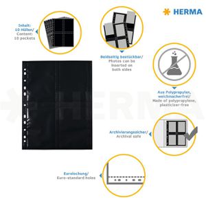 Produktbild für Fotohüllen Herma 7783 Fotophan, 9 x 13cm