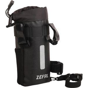 Produktbild für Fahrrad-Lenkertasche Zefal Z-Adventure Pough Bag, schwarz/rot
