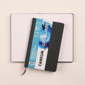 Produktbild für Aquarellpapier Canson Graduate Aquarelle, Buch, A5