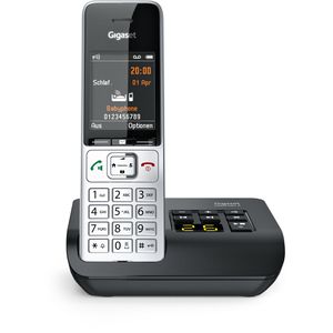 Produktbild für Telefon Gigaset COMFORT 500A, silber / schwarz