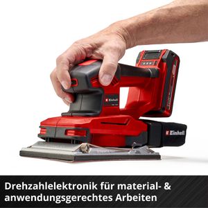 Produktbild für Schwingschleifer Einhell TE-OS18/230 Li Solo, Akku