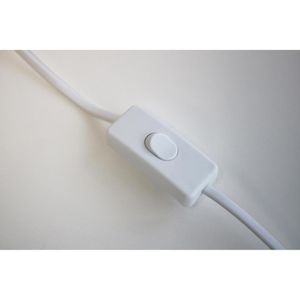 Produktbild für Tischlampe Unilux Katy, weiß mit LED