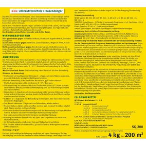 Produktbild für Unkrautvernichter Wolf-Garten SQ 200 Rasendünger
