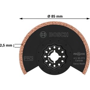 Produktbild für Multifunktionswerkzeug-Zubehör Bosch PRO ACZ 85 RT3