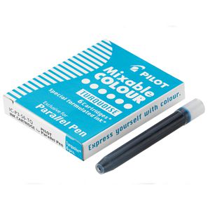 Füllerpatronen Pilot Parallel Pen 1108014, türkis