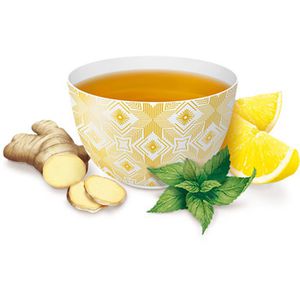 Produktbild für Tee YogiTea Ingwer Zitrone, Kräutertee, BIO