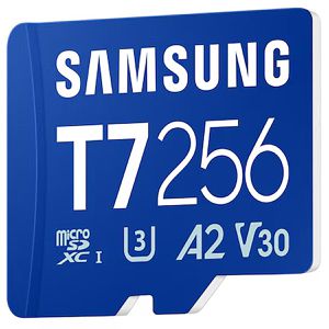 Produktbild für Micro-SD-Karte Samsung T7 MB-MB256T/WW, 256GB