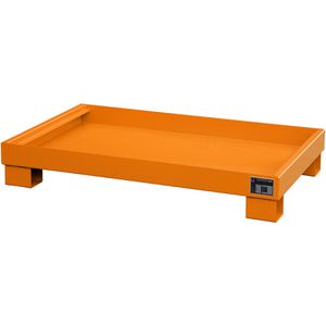 Produktbild für Auffangwanne BAUER AW 60-3, orange, aus Stahl