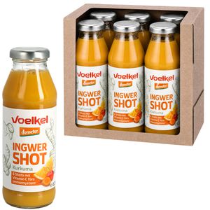 Vitamin-Shot Voelkel Ingwer & Kurkuma demeter, BIO