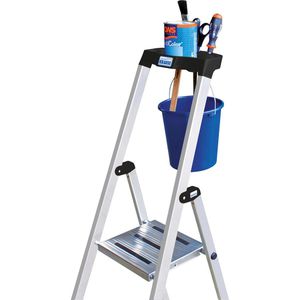 Produktbild für Stehleiter Krause Monto Safety, 126368, mit Plattform