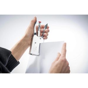Produktbild für Heftzange Novus B 39, 021-0094, aus Metall, chrom