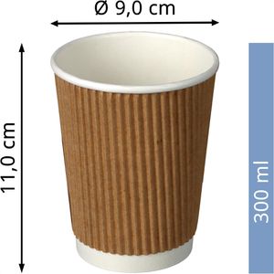 Produktbild für Trinkbecher Biozoyg DHD04942, braun
