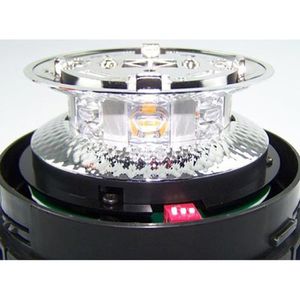 Produktbild für Warnleuchte Berger&amp;Schröter orange, mit 360° LED