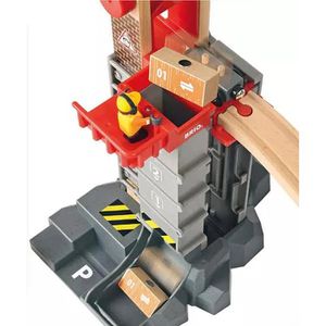 Produktbild für Spielzeugeisenbahn BRIO World Großes Lagerhaus-Set