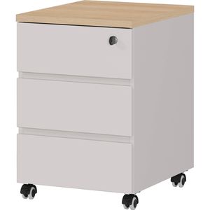 Rollcontainer Germania Lissabon 4264-654, aus Holz
