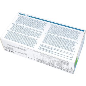 Produktbild für Einmalhandschuhe HYGISUN Intco Nitril, schwarz, 100 Stück