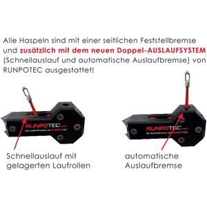 Produktbild für Kabeleinziehhilfe Runpotec GF4.5, Einziehband aus Glasfaser