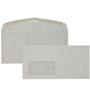 Briefumschläge ÖKI Recycling grau, C6/5