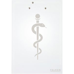 Produktbild für Klemmbrett Falken MediBoard 22002656, A4