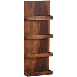 Wandregal Wohnling WL6.532, sheesham