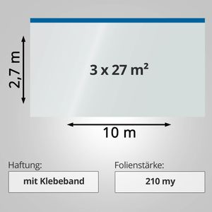 Produktbild für Abdeckfolie Gauder Malerkrepp-Masker, 2in1, 3 Stück